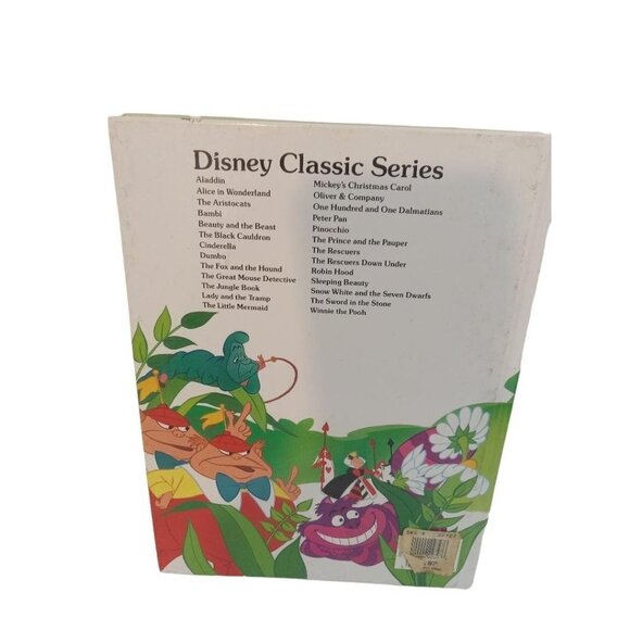 Walt Disneys Book Alice In Wonderland 1991 Hardcover 96 Pages With Tag - Picture 6 of 6